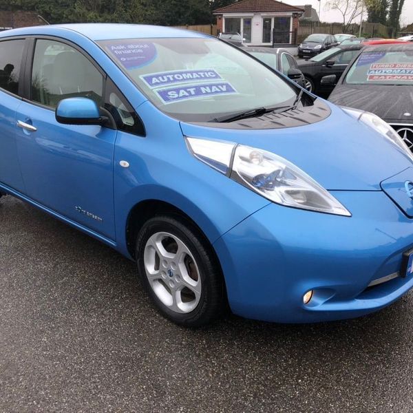 Blue used Nissan Leaf for sale